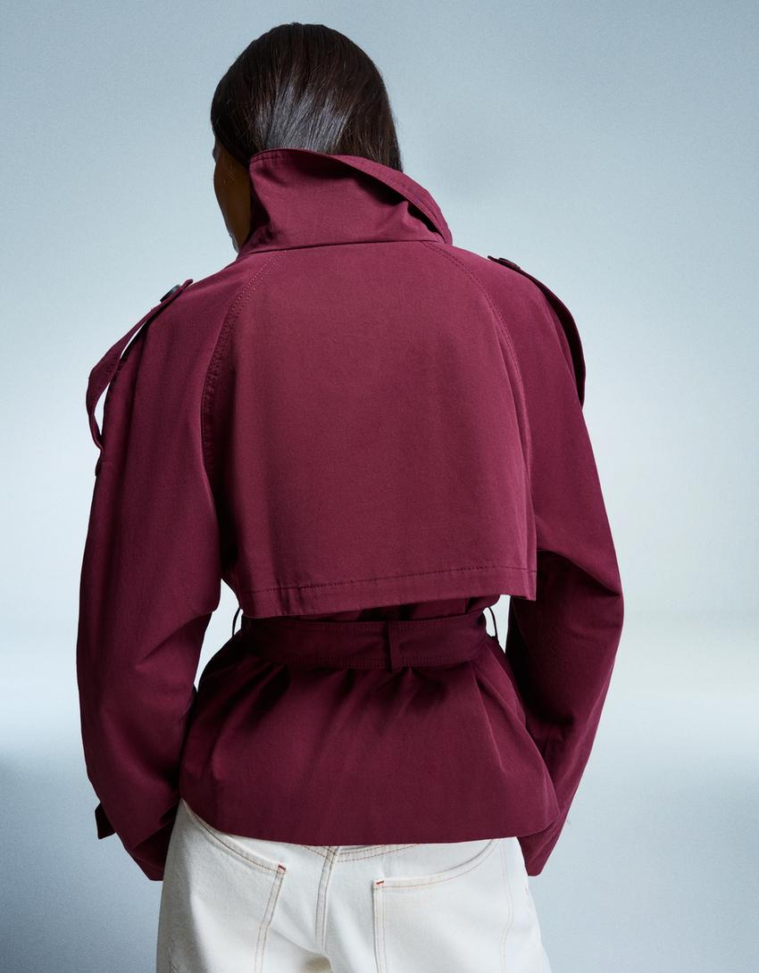 Amy Short Trench Coat