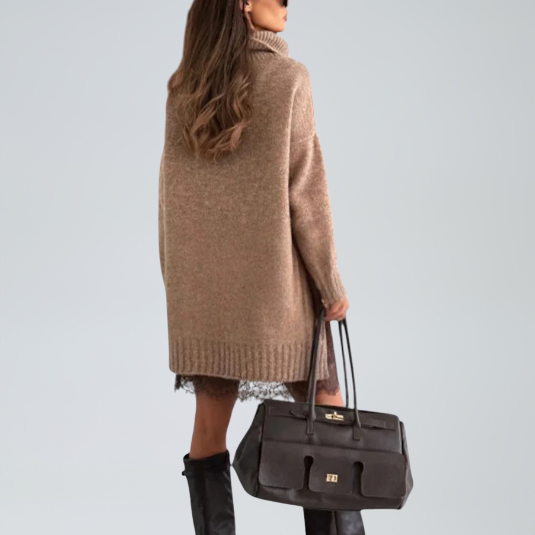 Aurora | Turtleneck Jumper With Dress