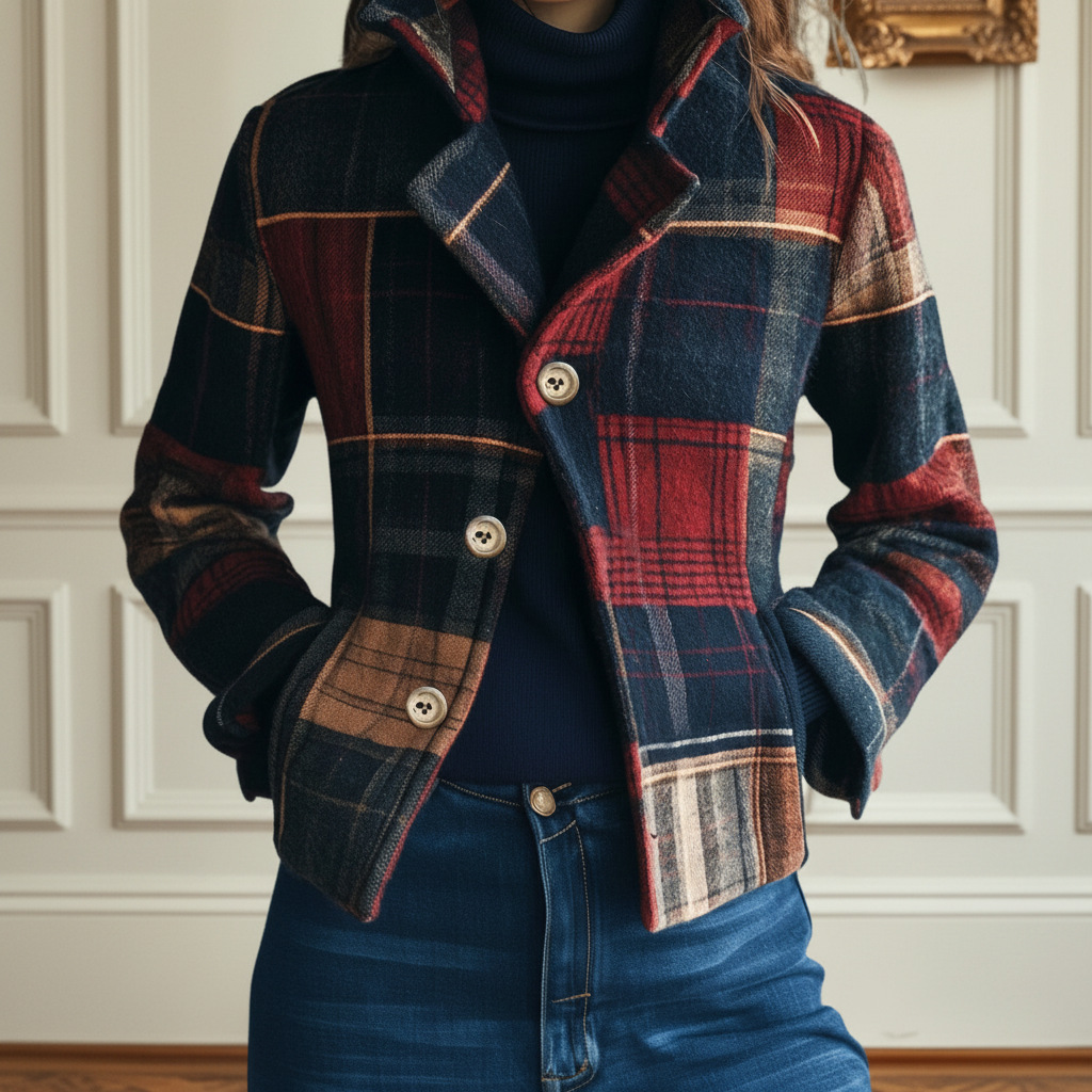 Ira | Classic Plaid Jacket