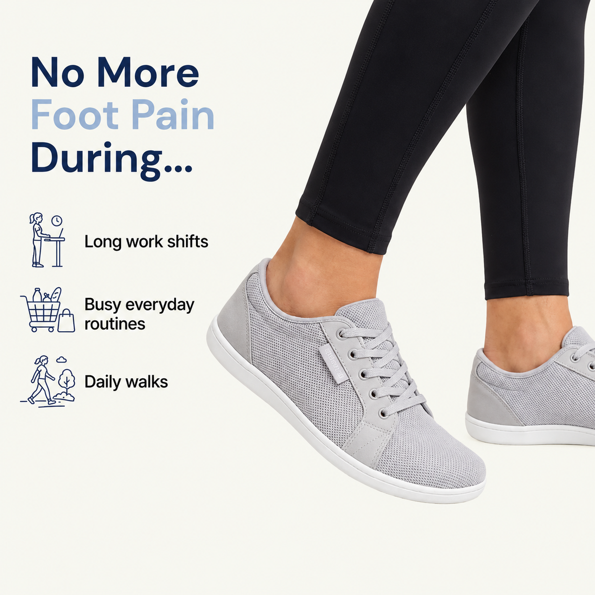 Millie - WideStep Trainers (Wide Fit)