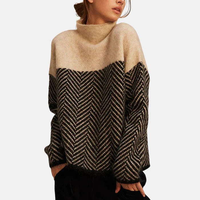 Amelique | Elegant Cotton Turtleneck