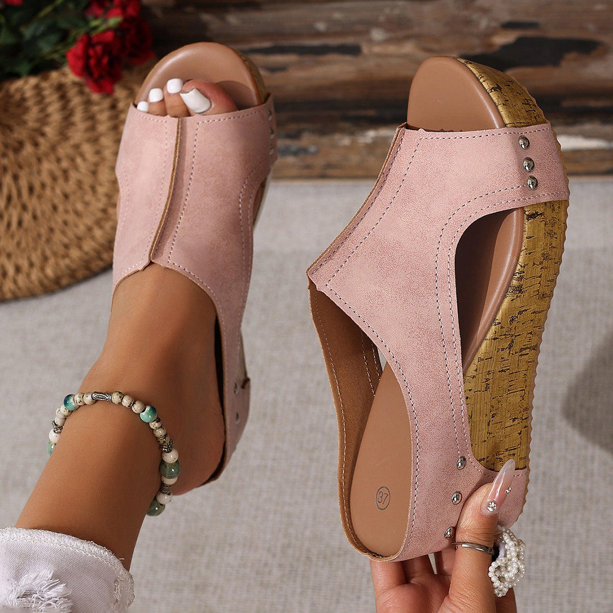 Avery™ | Orthopedic Comfort Wedge Sandals