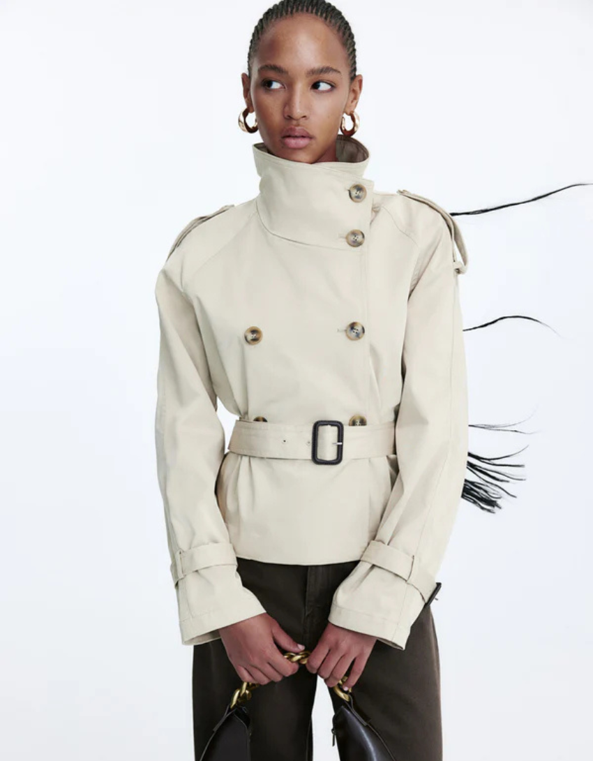 Amy Short Trench Coat