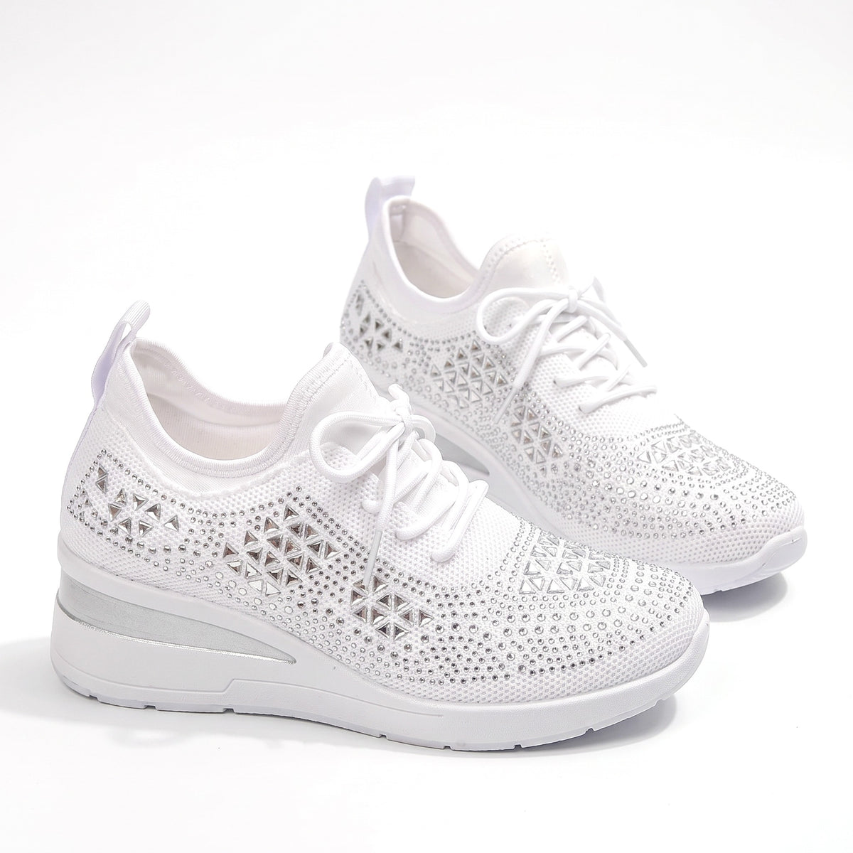 Bonnie Orthopaedic Trainers White duo view