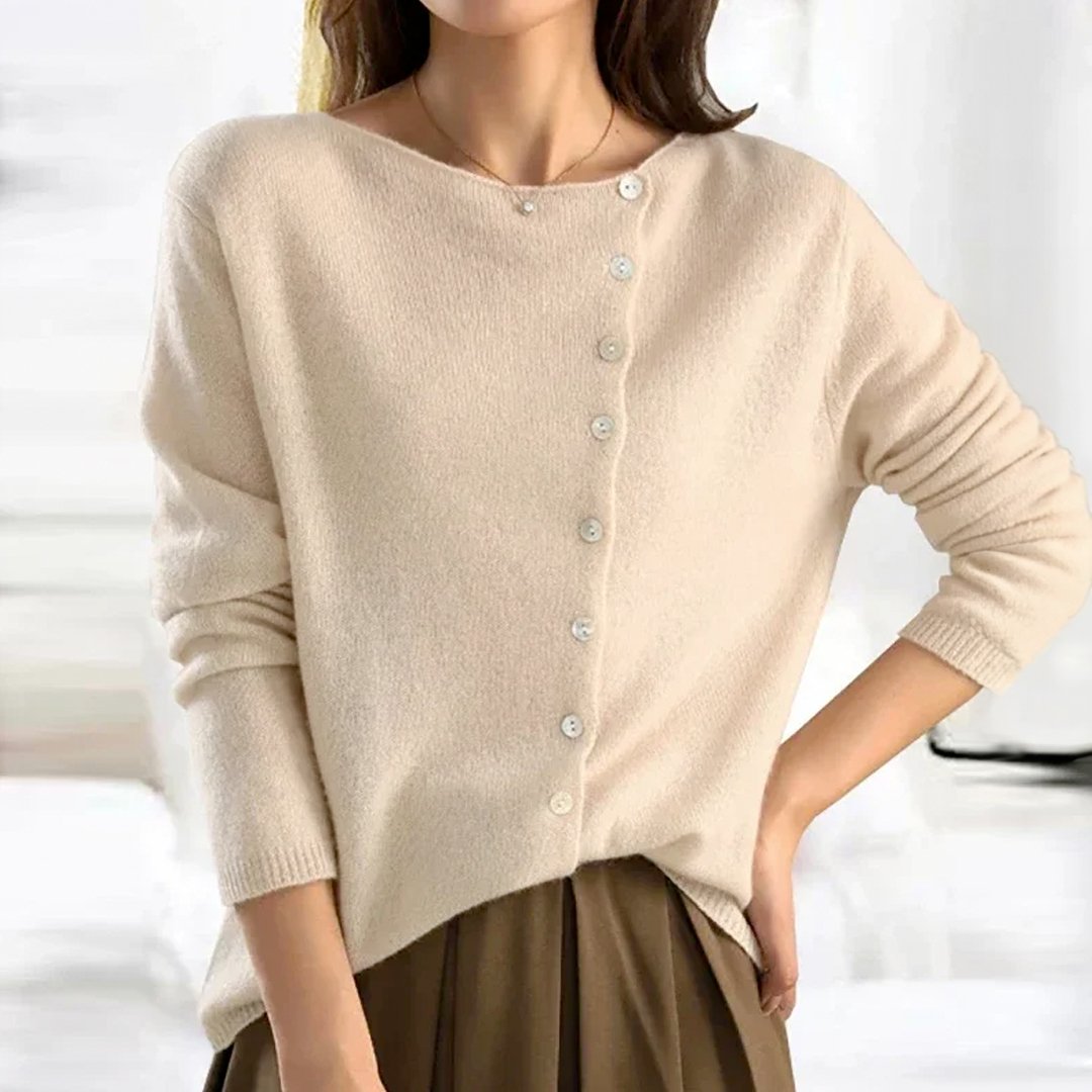 Julia - Jumper with Button Fastening