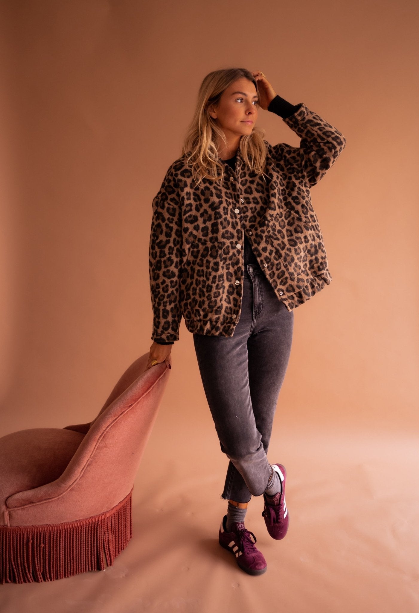 Charlene | Leopard Jacket