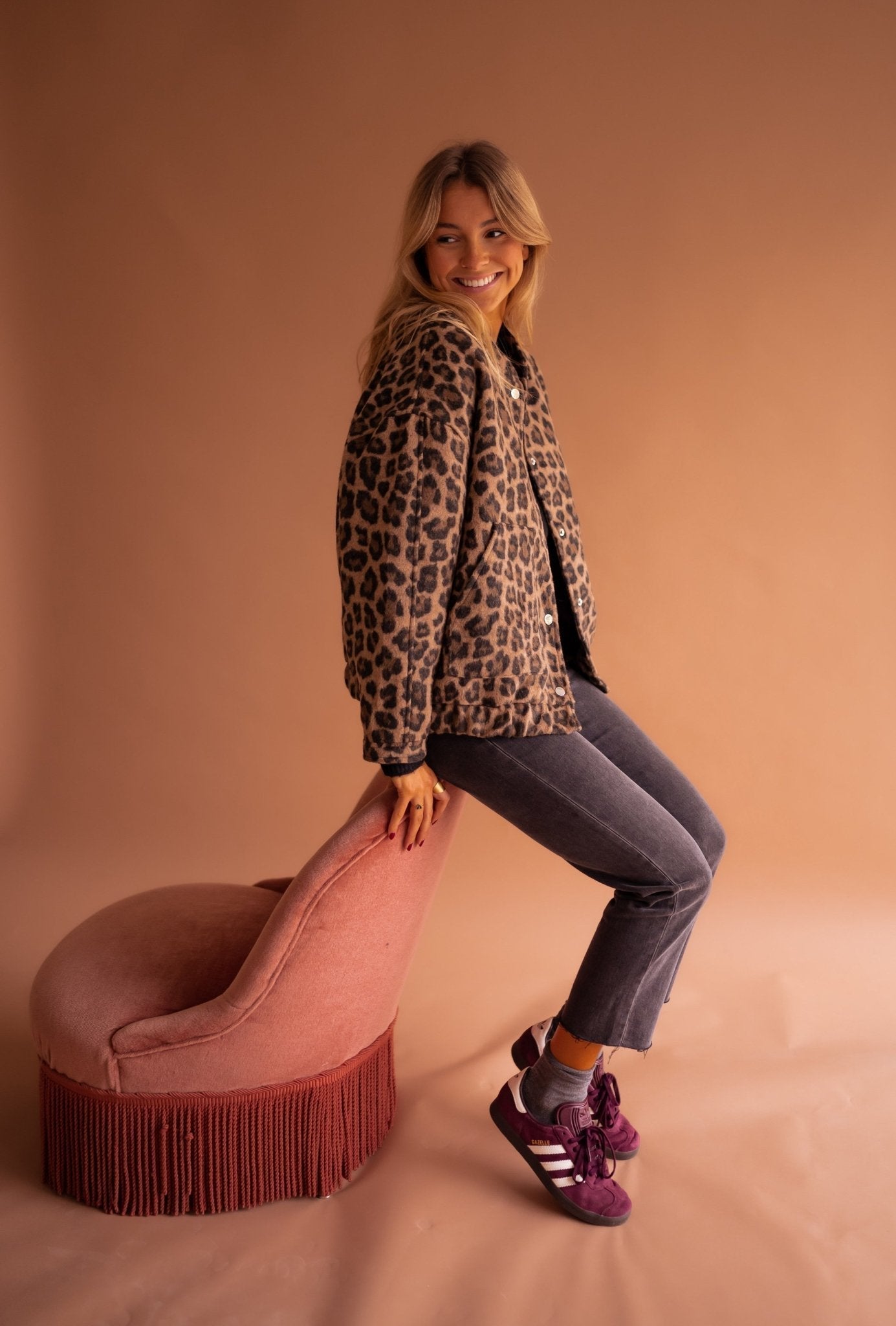 Charlene | Leopard Jacket