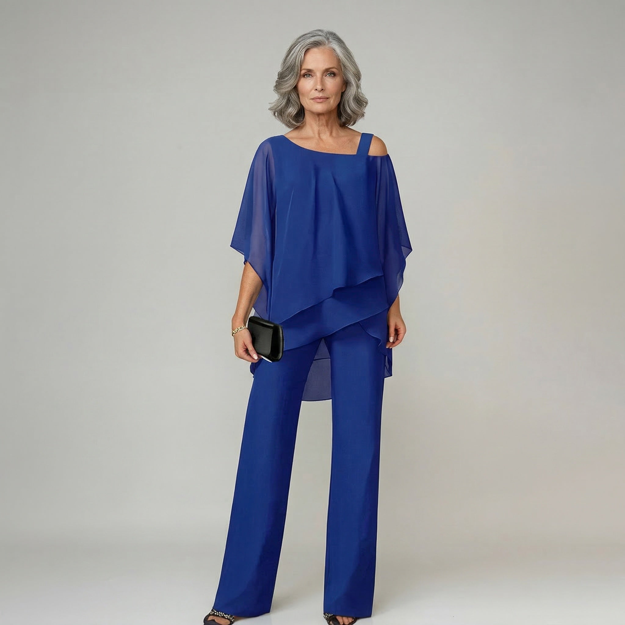 Mariella - Two-Piece Layered Wedding Guest Set