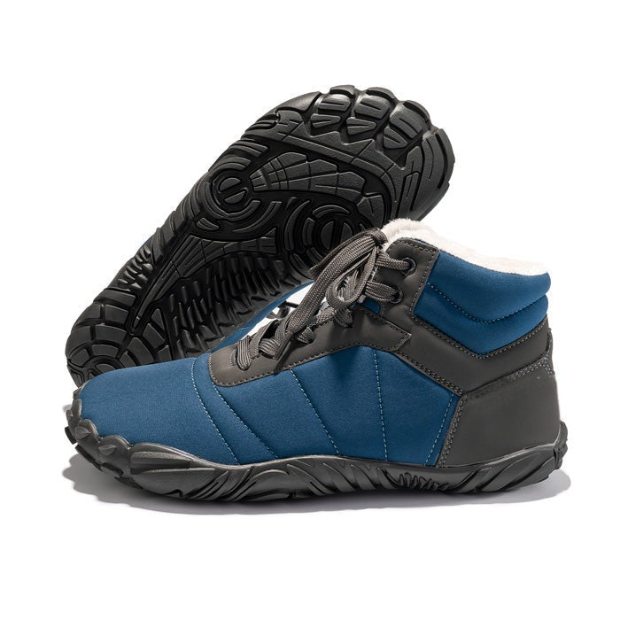 Zephyr Pro winter barefoot shoe in navy blue