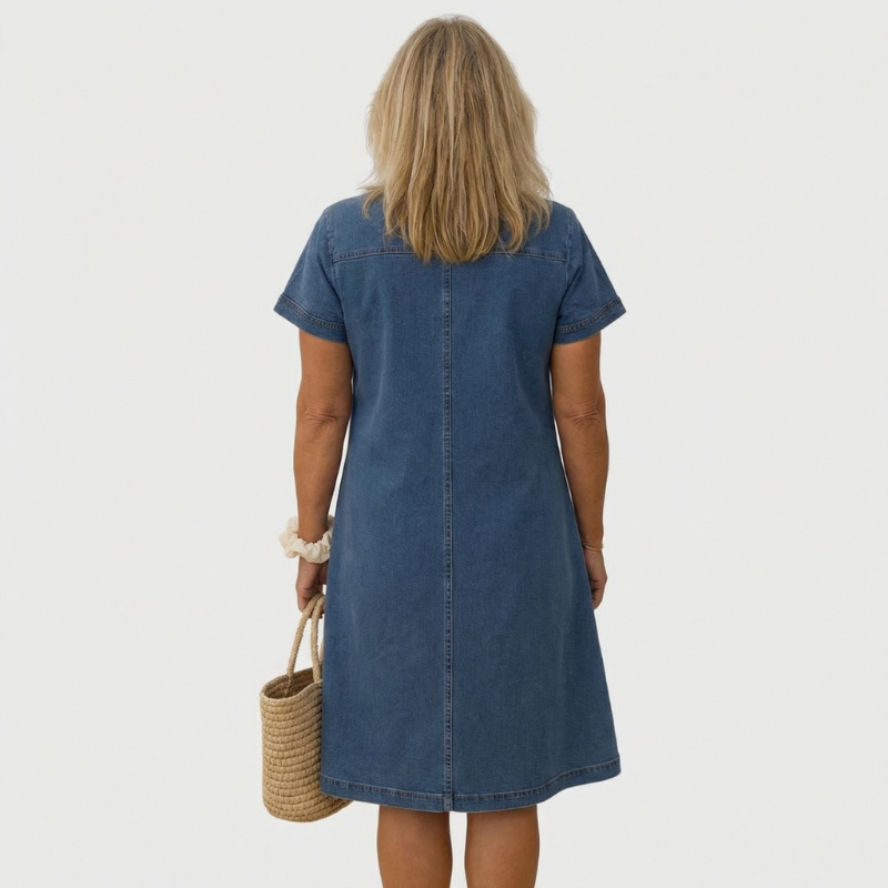 Julia™ - Denim Dress With Pockets