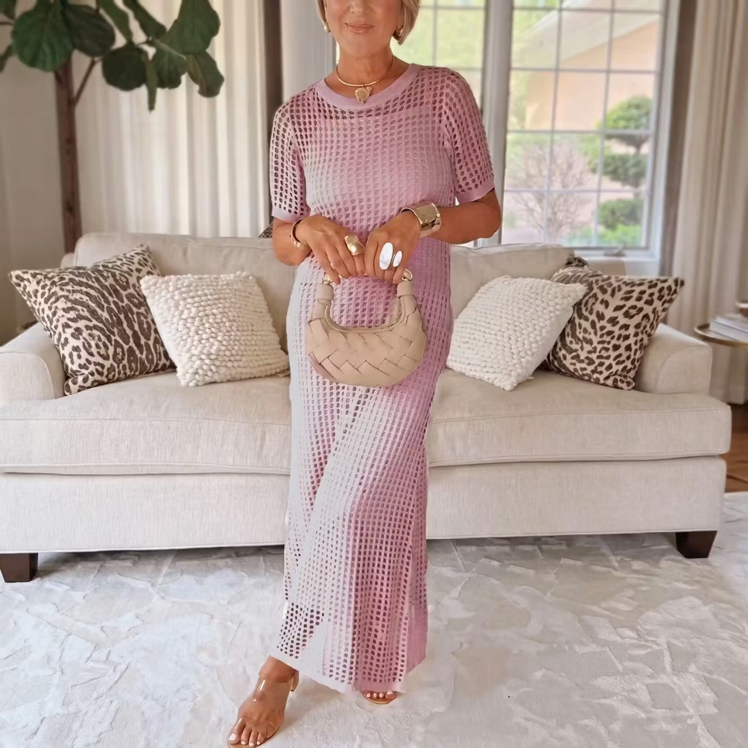 Bethany™ - Crochet Maxi Dress & Inner Dress Set