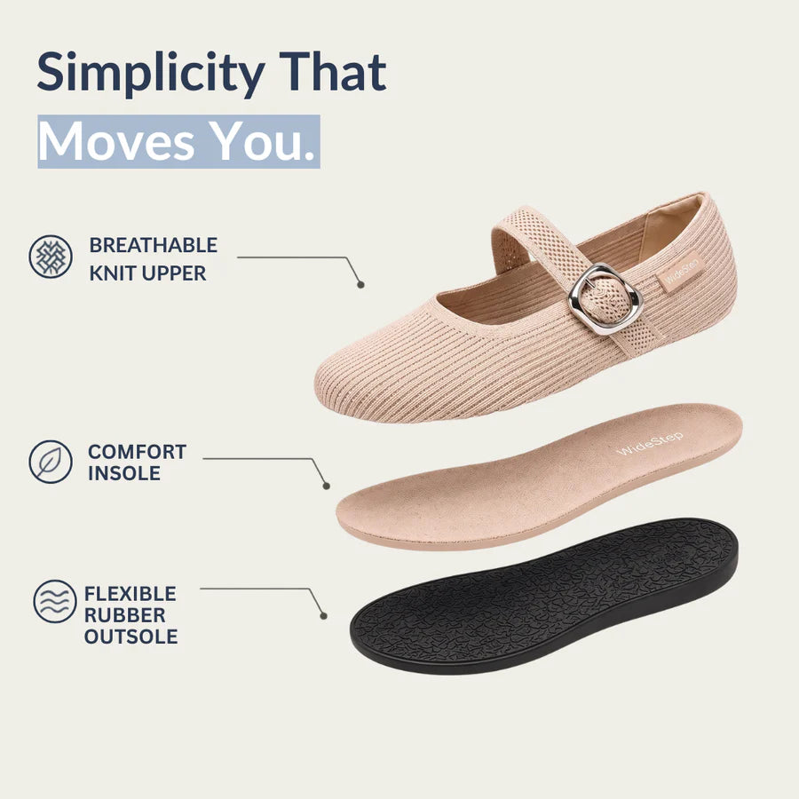 Elora - WideStep Comfort Flat