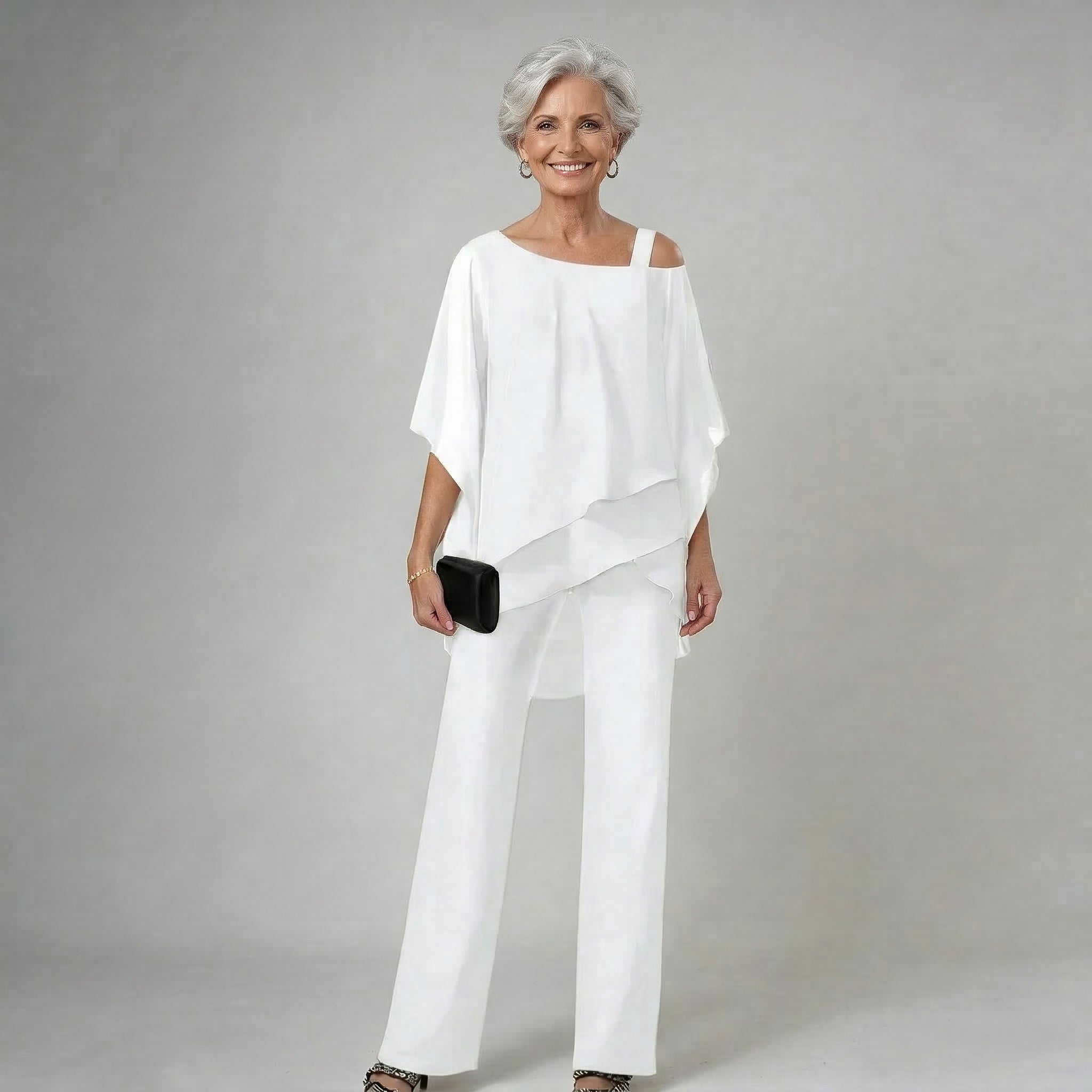 Mariella - Two-Piece Layered Wedding Guest Set