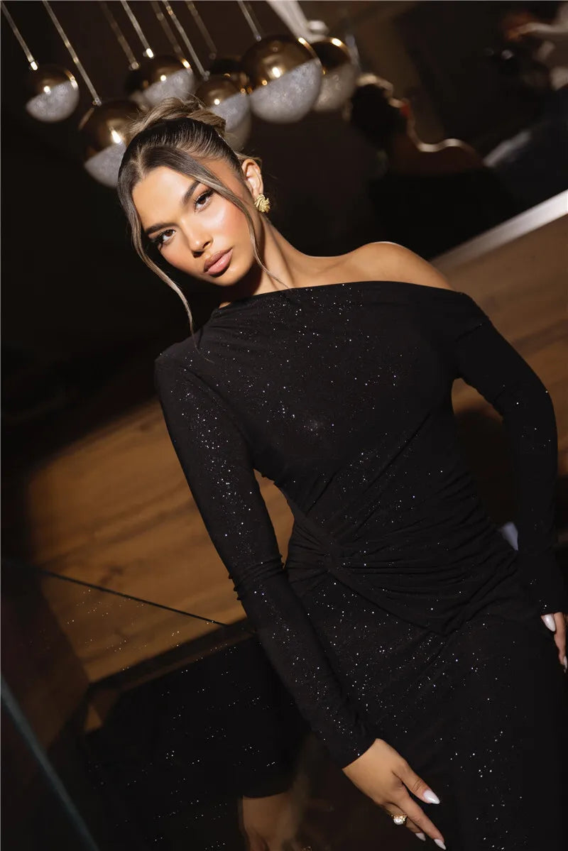 Roxi Sparkle Maxi Dress