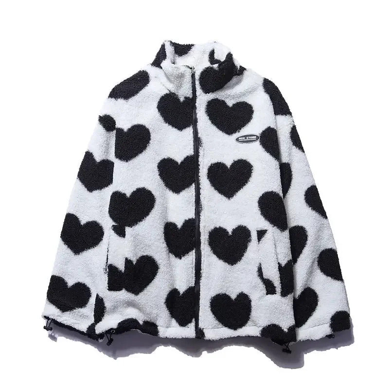 Katharine | Reversible Heart Jacket