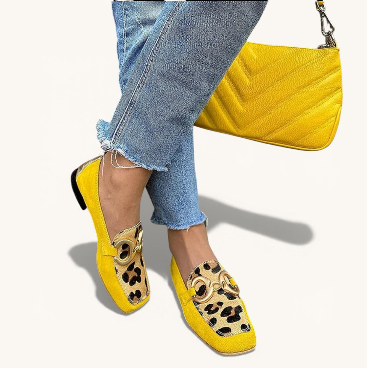 STELLE | Loafer with animal print