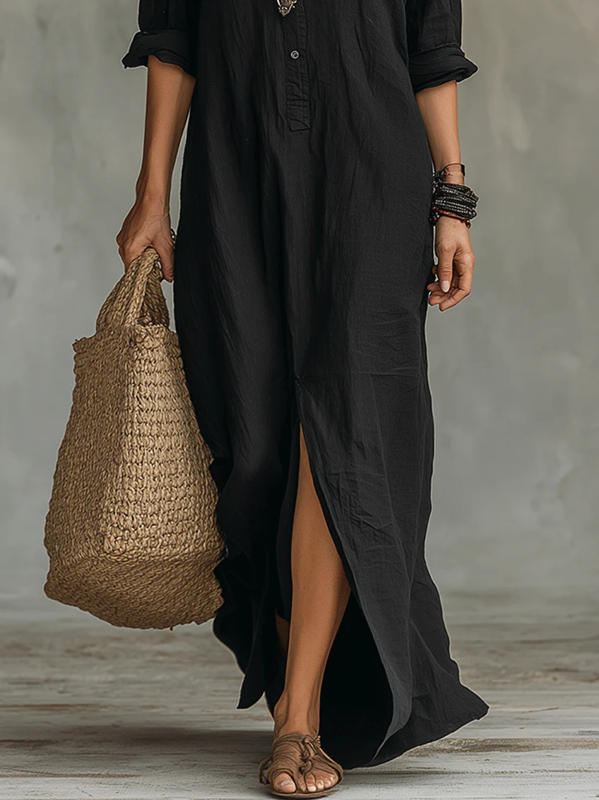 Soline™ | Relaxed Comfort Maxi Dress