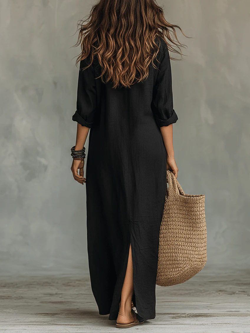 Soline™ | Relaxed Comfort Maxi Dress