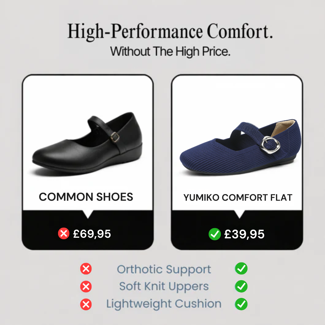 Yumiko - WideStep Comfort Flat